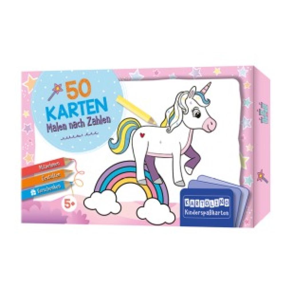 9783817446728 - 50 Karten Malen nach Zahlen (Regenbogenwelt) 9783817446728 - 50 Karten Malen nach Zahlen (Regenbogenwelt)