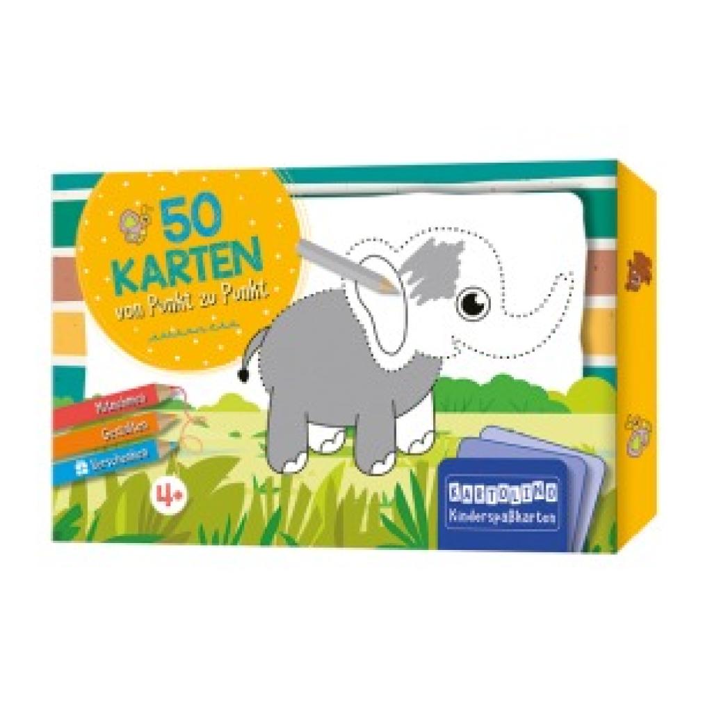 9783817446698 - 50 Karten von Punkt zu Punkt - Tiere 9783817446698 - 50 Karten von Punkt zu Punkt - Tiere