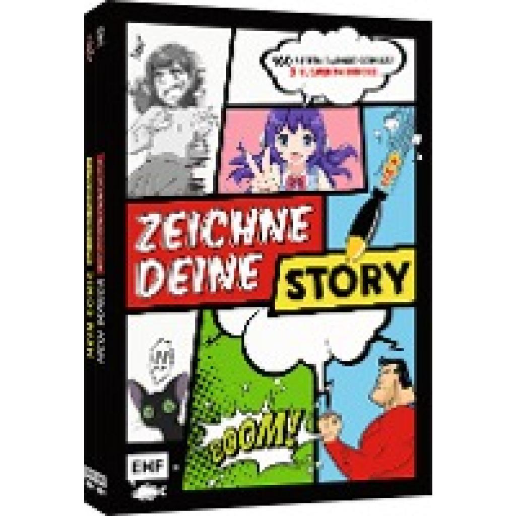 Zeichne deine Story - Blanko Comics: Zwei Bücher im Bundle