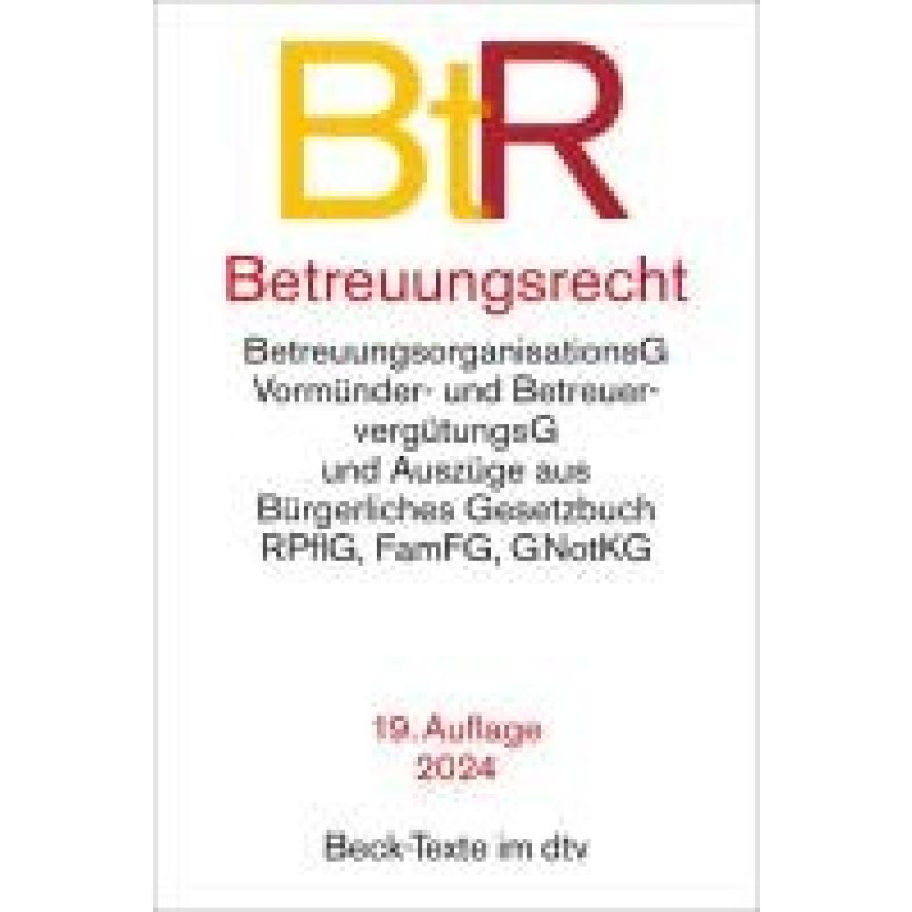 9783423532556 - Betreuungsrecht BtR