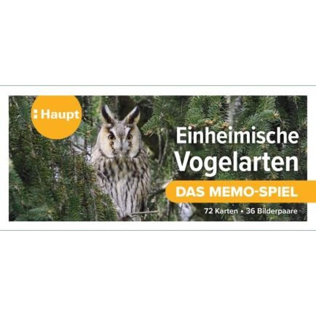 9783258800004 - Haupt Verlag Einheimische Vogelarten - das Memo-Spiel