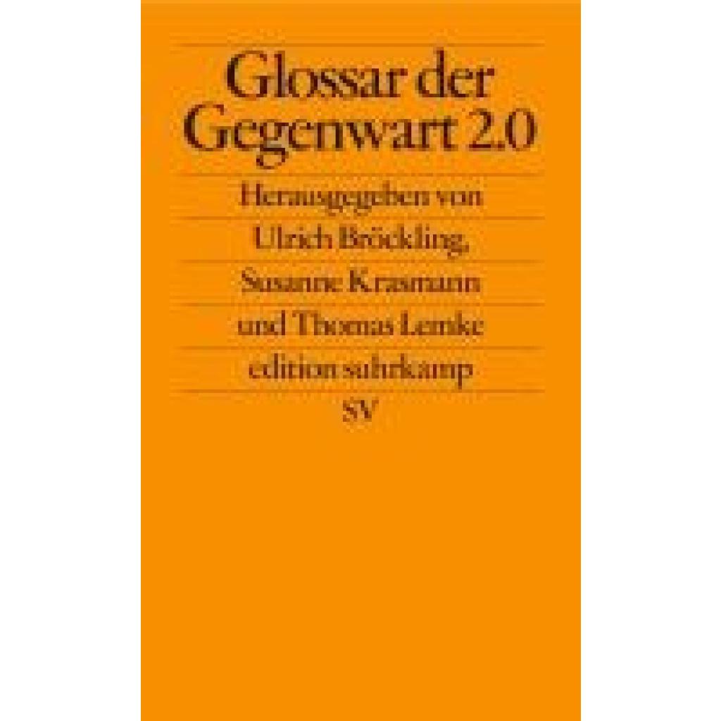 9783518128435 - Glossar der Gegenwart 20