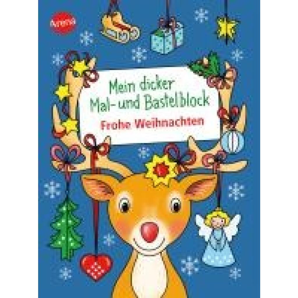 9783401720500 - Beurenmeister Corina Mein dicker Mal- und Bastelblock Frohe Weihnachten