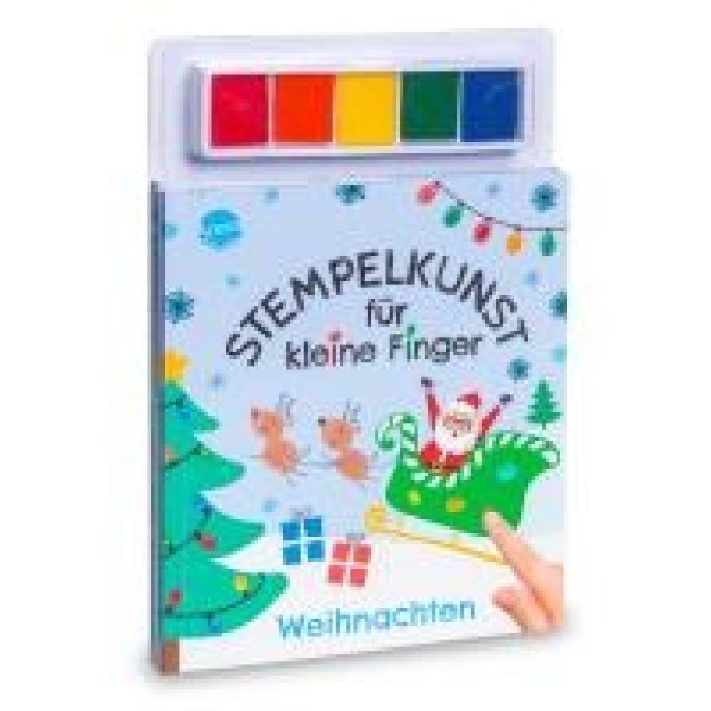 9783401720494 - Stempelkunst für kleine Finger Weihnachten