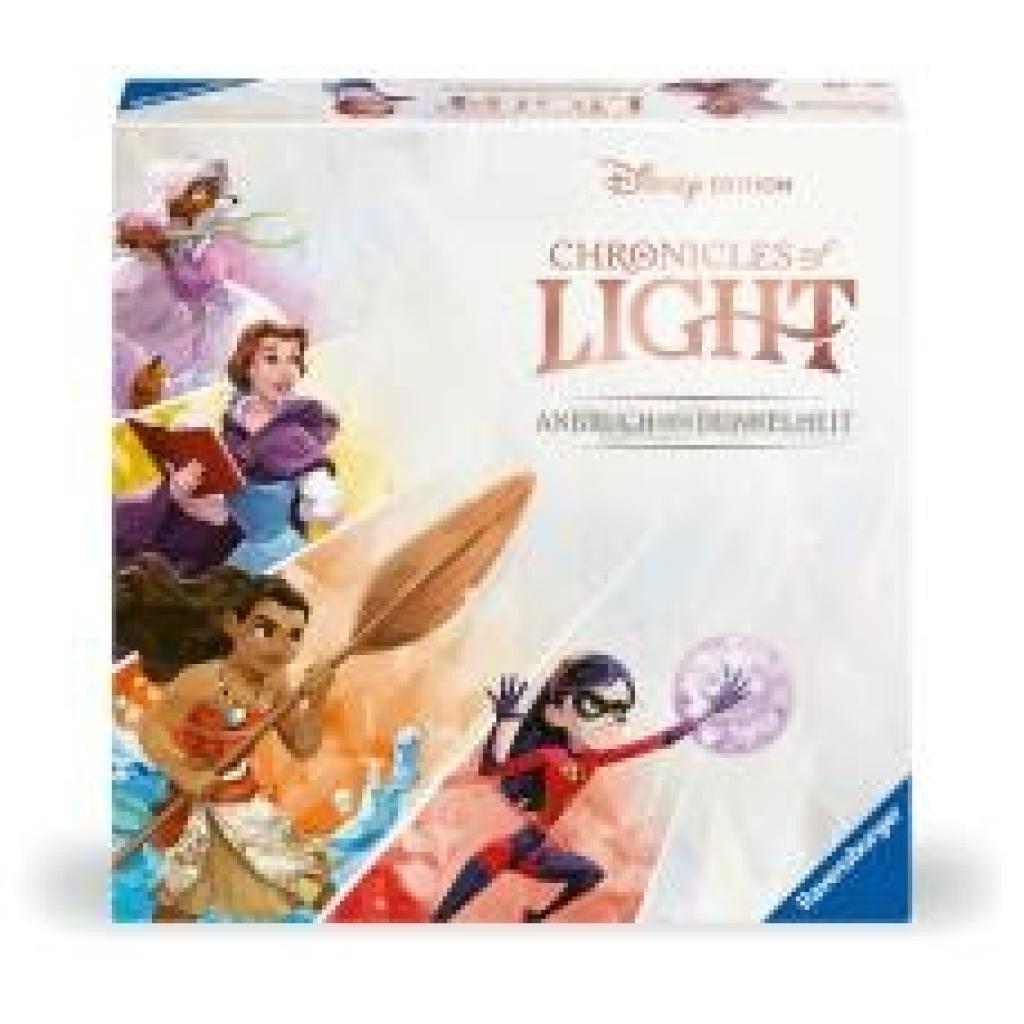 Walls, Pam: Ravensburger 228881 - Familienspiel Chronicles of Light - Disney Edition, Gesellschaftsspiel für Familien un