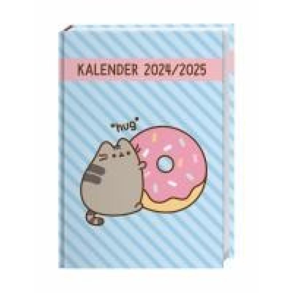 Pusheen 17-Monats-Kalenderbuch A5 2024/2025