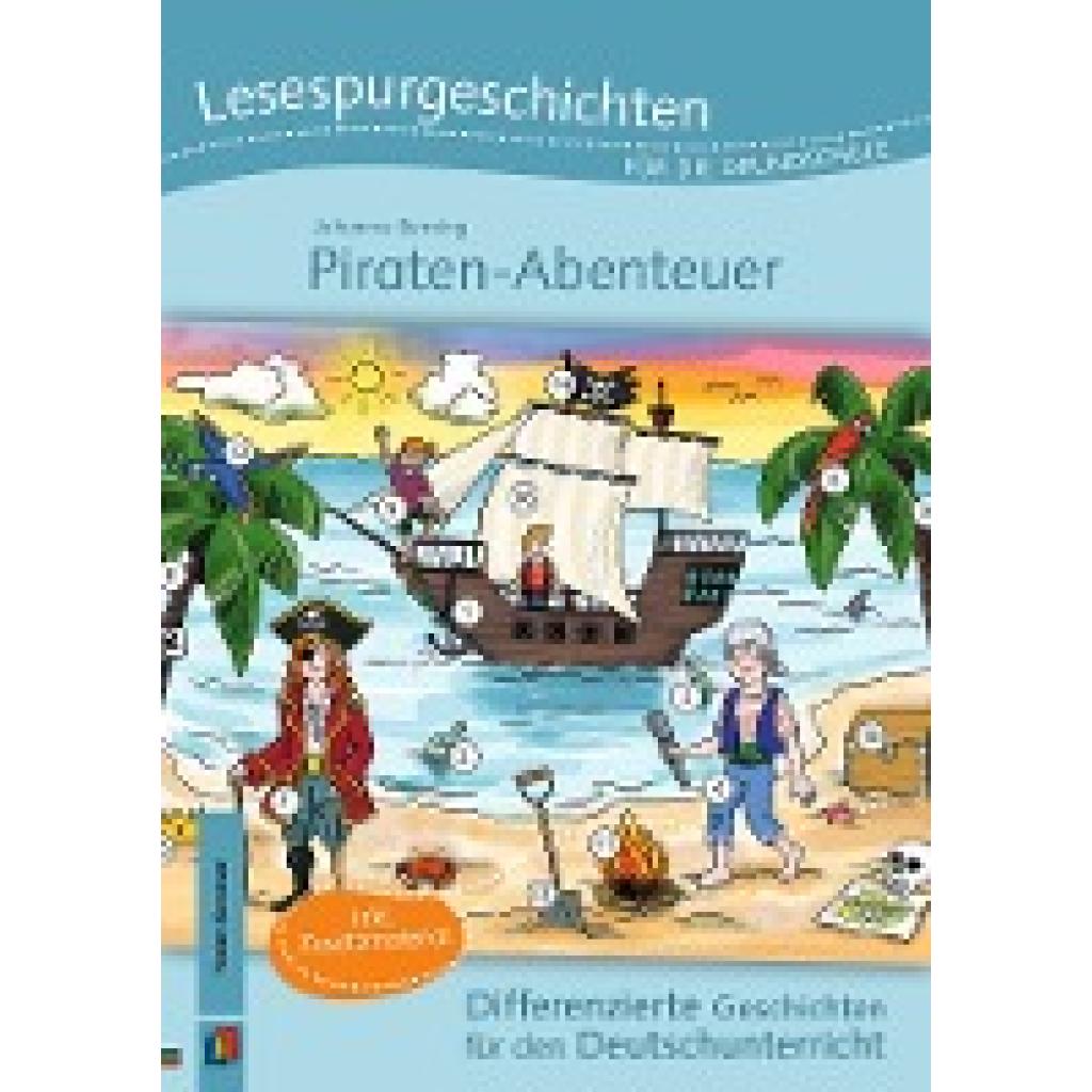 9783834647719 - Lesespurgeschichten für die Grundschule - Piraten-Abenteuer - Johanna Berning Geheftet