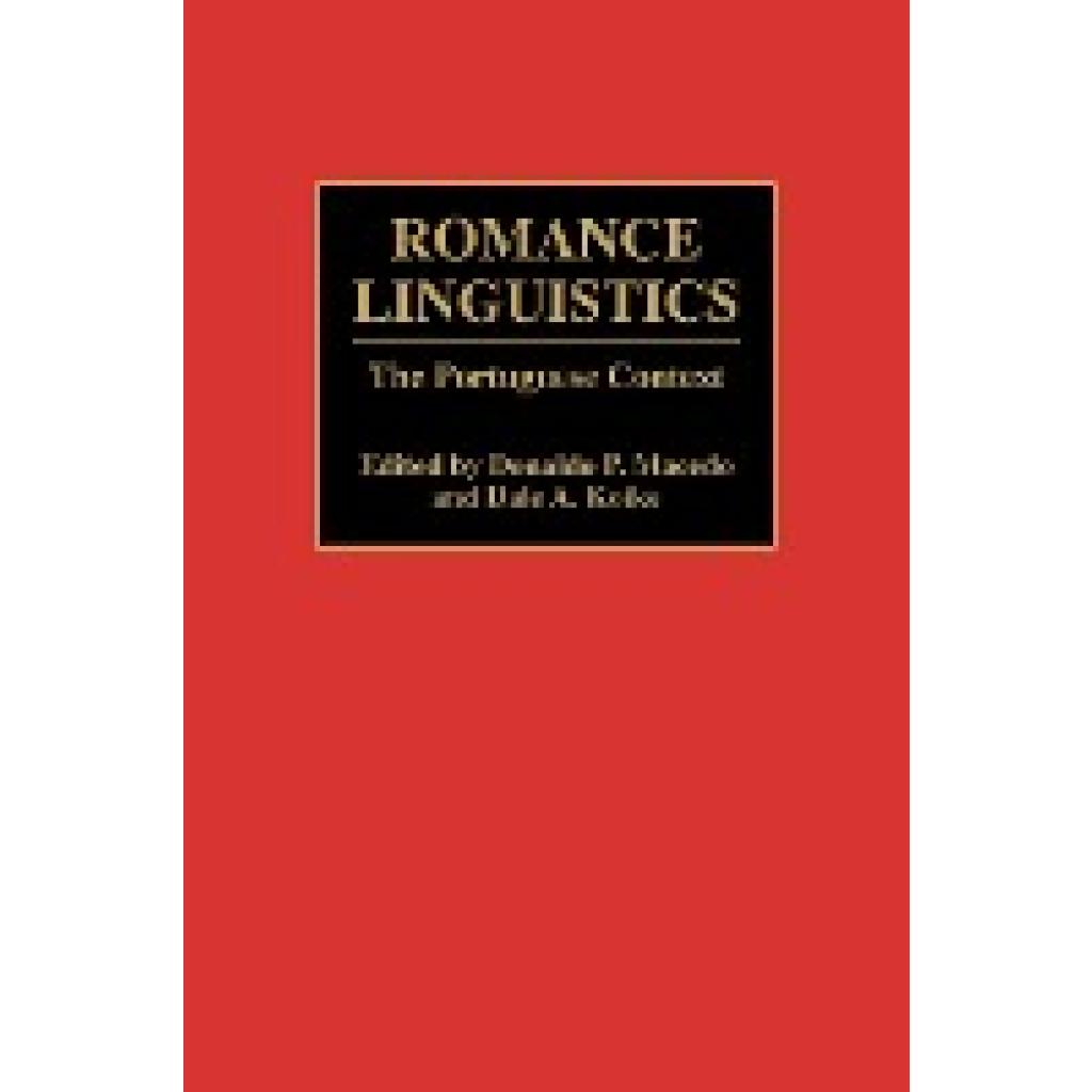 Koike, Dale: Romance Linguistics