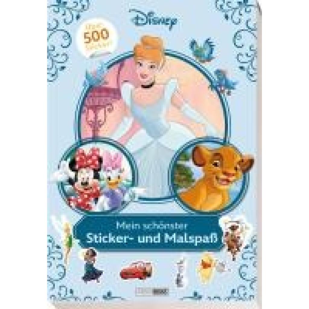 9783833245329 - Disney Disney Mein schönster Sticker- und Malspaß