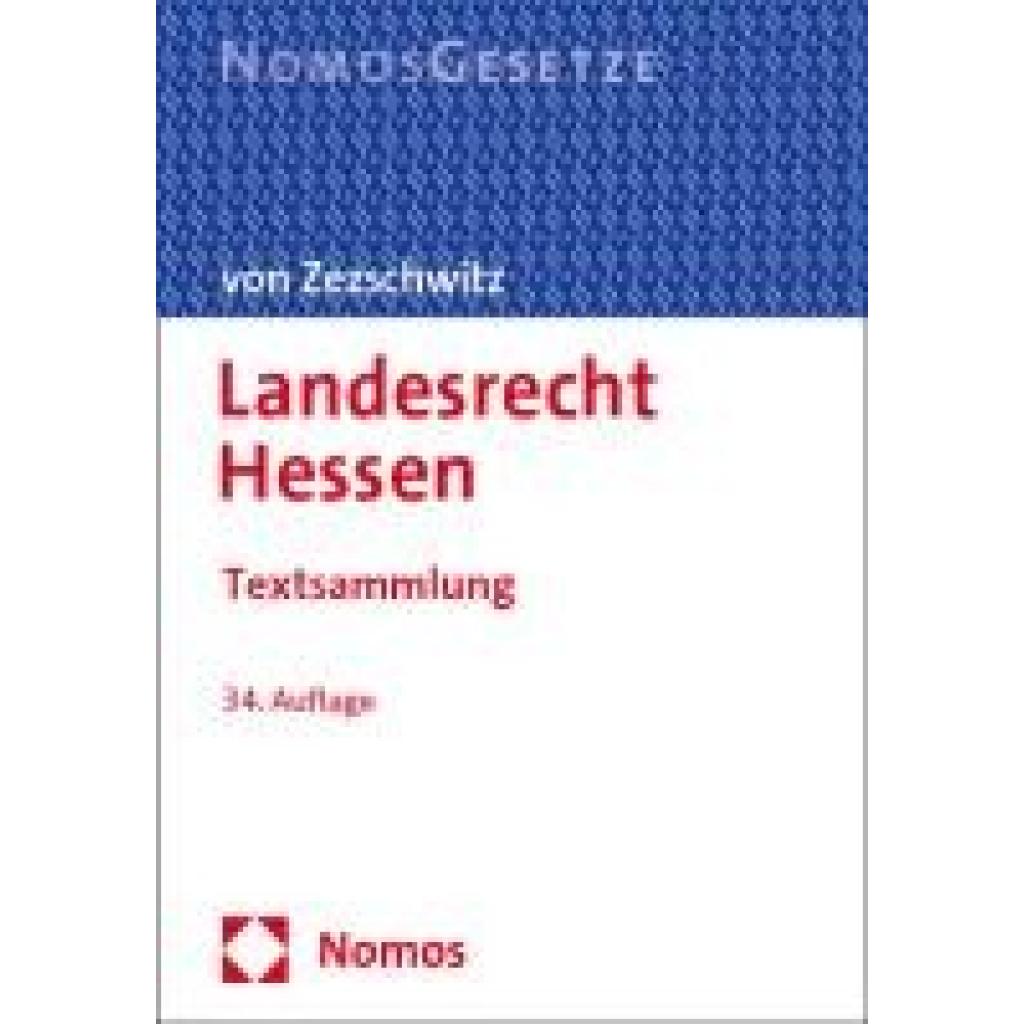 9783756017577 - Landesrecht Hessen