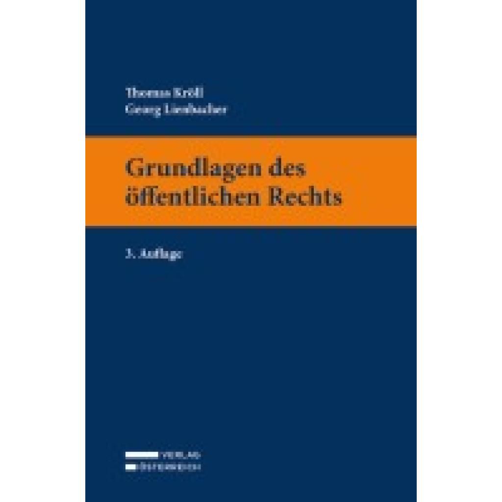 Kröll, Thomas: Grundlagen des öffentlichen Rechts