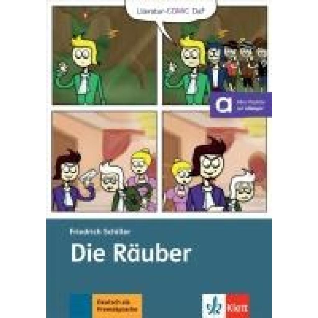 9783126742511 - Die Räuber - Friedrich Schiller Carina Janas Kartoniert (TB)