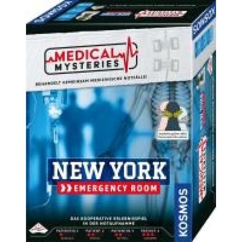 4002051684402 - Medical Mysteries - New York Emergency Room Gesellschaftsspiel 4002051684402 - Medical Mysteries - New York Emergency Room Gesellschaftsspiel