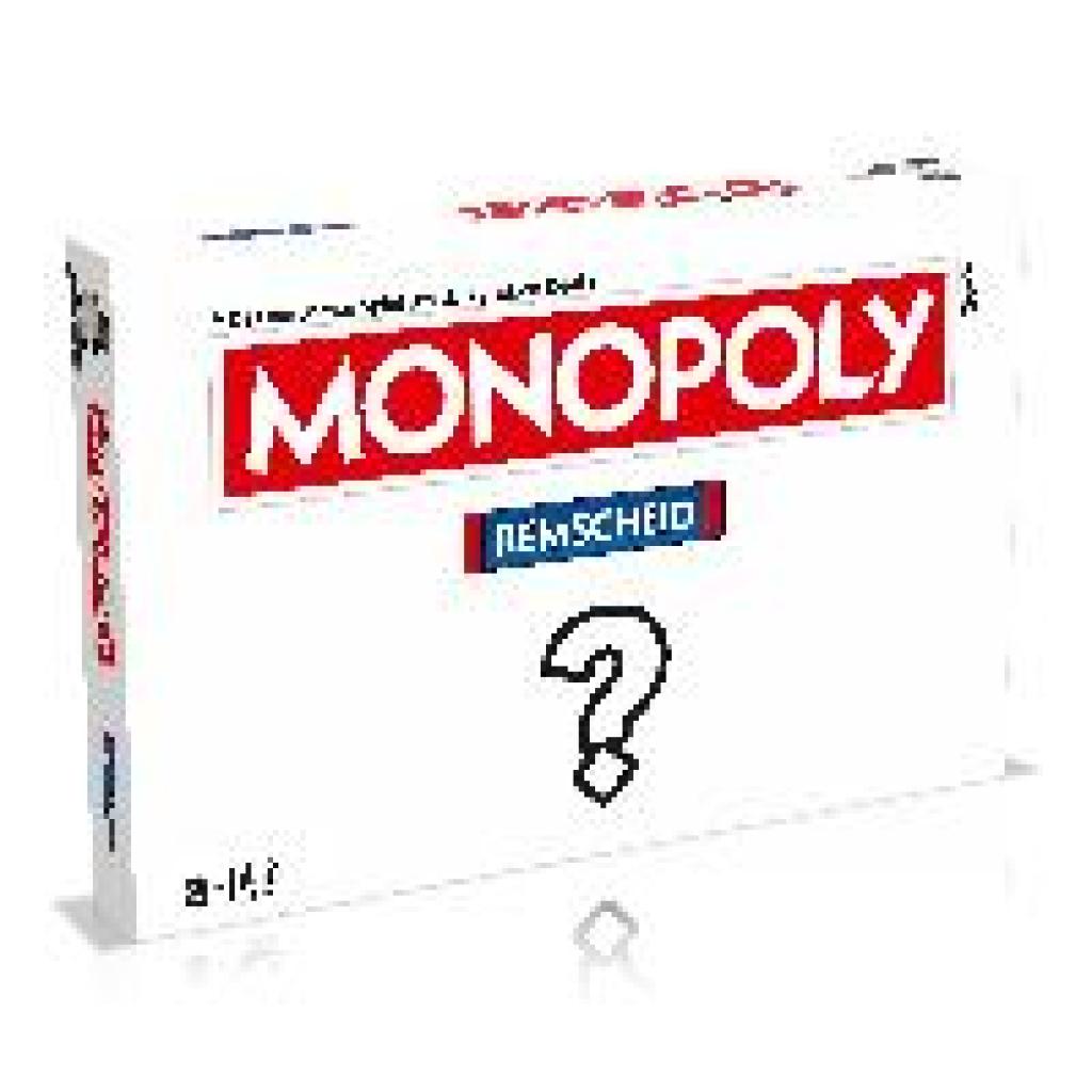 5036905059114 - Monopoly - Remscheid Brettspiel Gesellschaftsspiel Spiel Cityedition Stadtedition 5036905059114 - Monopoly - Remscheid Brettspiel Gesellschaftsspiel Spiel Cityedition Stadtedition