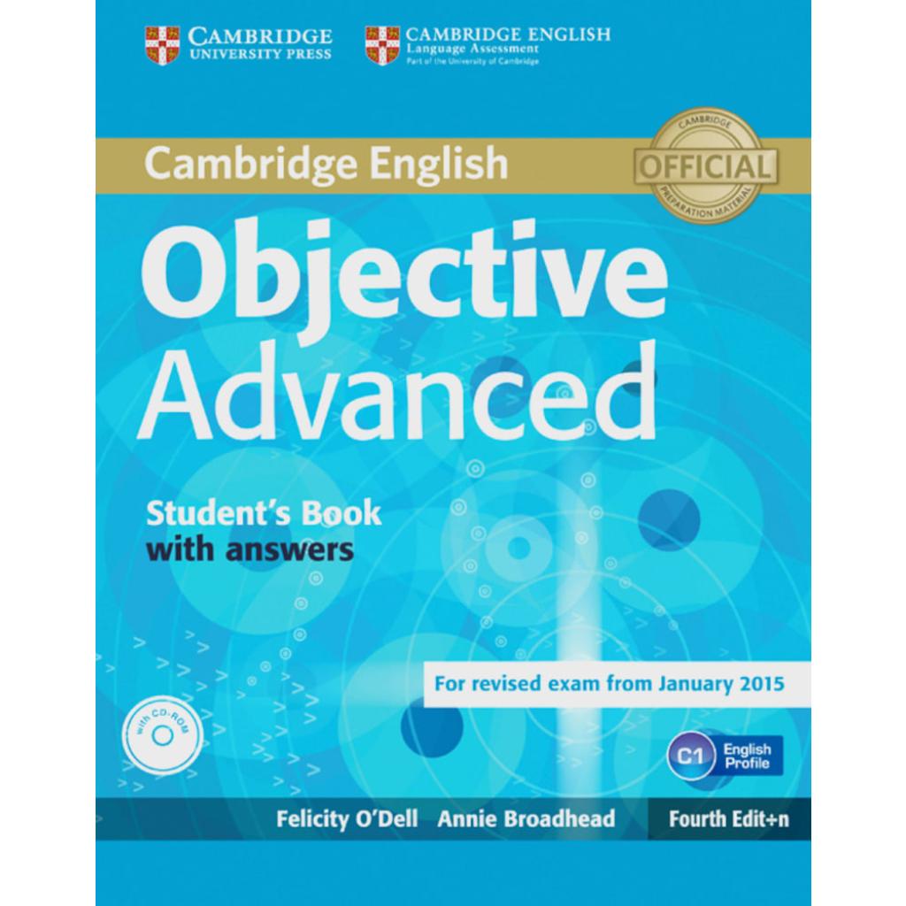 9783125351189 - Objective Advanced Fourth Edition Students Book with answers and CD-ROM - Annie Broadhead Felicity ODell Kartoniert (TB) 9783125351189 - Objective Advanced Fourth Edition Students Book with answers and CD-ROM - Annie Broadhead Felicity ODell Kartoniert (TB)