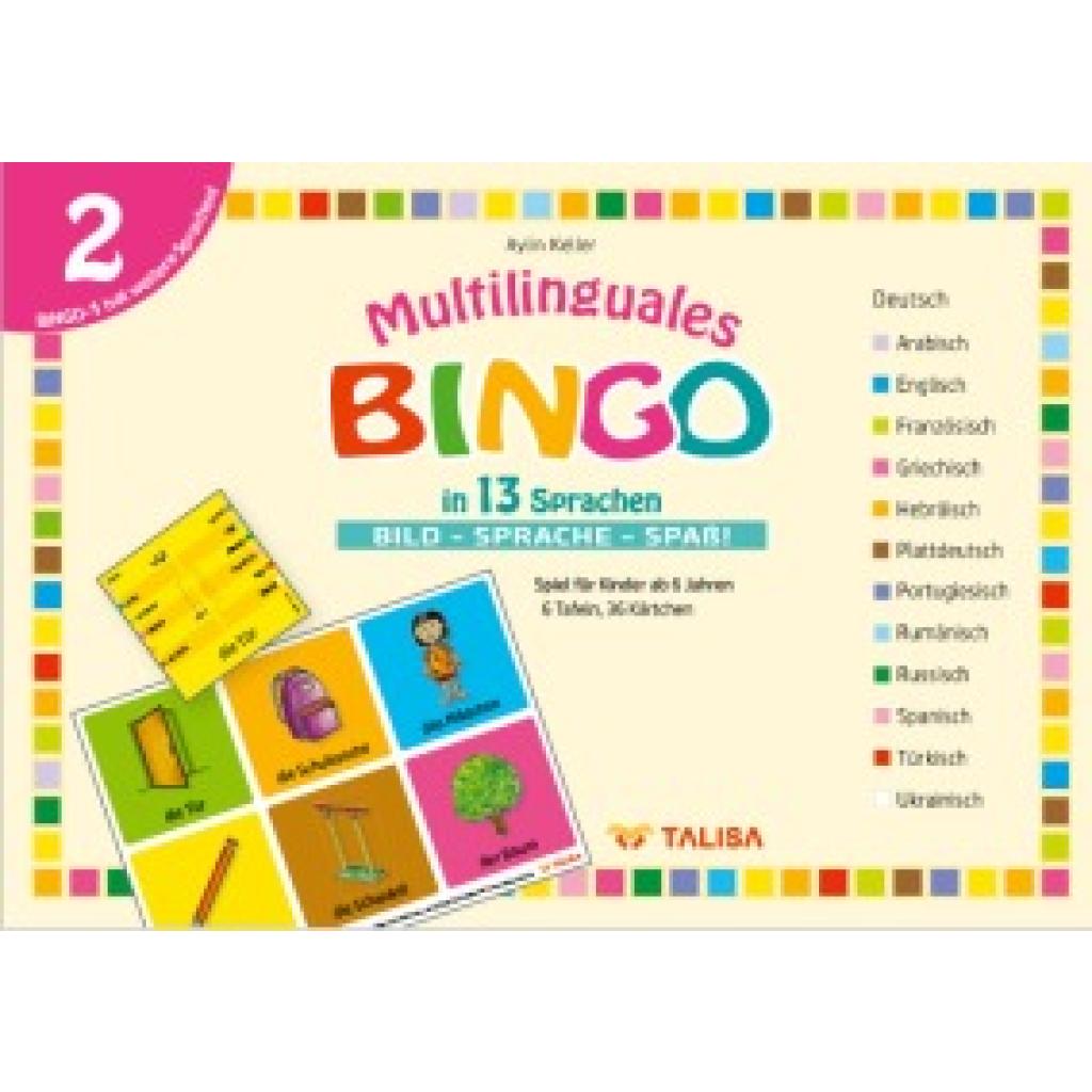 Keller, Aylin: Multilinguales BINGO in 13 Sprachen (Nr.2)