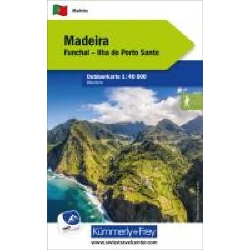 Kümmerly+Frey Outdoorkarte Madeira 1:40.000