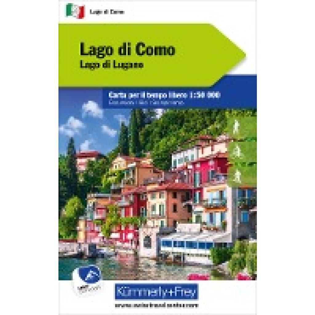 Kümmerly+Frey Outdoorkarte Lago di Como 1:50.000