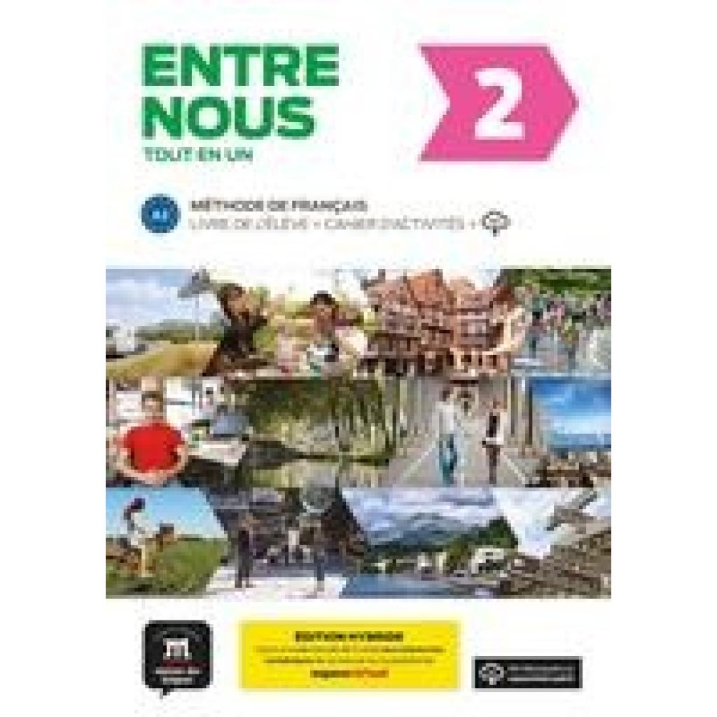 9783125302679 - Entre nous Entre nous 2 A2 - Édition hybride Kartoniert (TB) 9783125302679 - Entre nous Entre nous 2 A2 - Édition hybride Kartoniert (TB)
