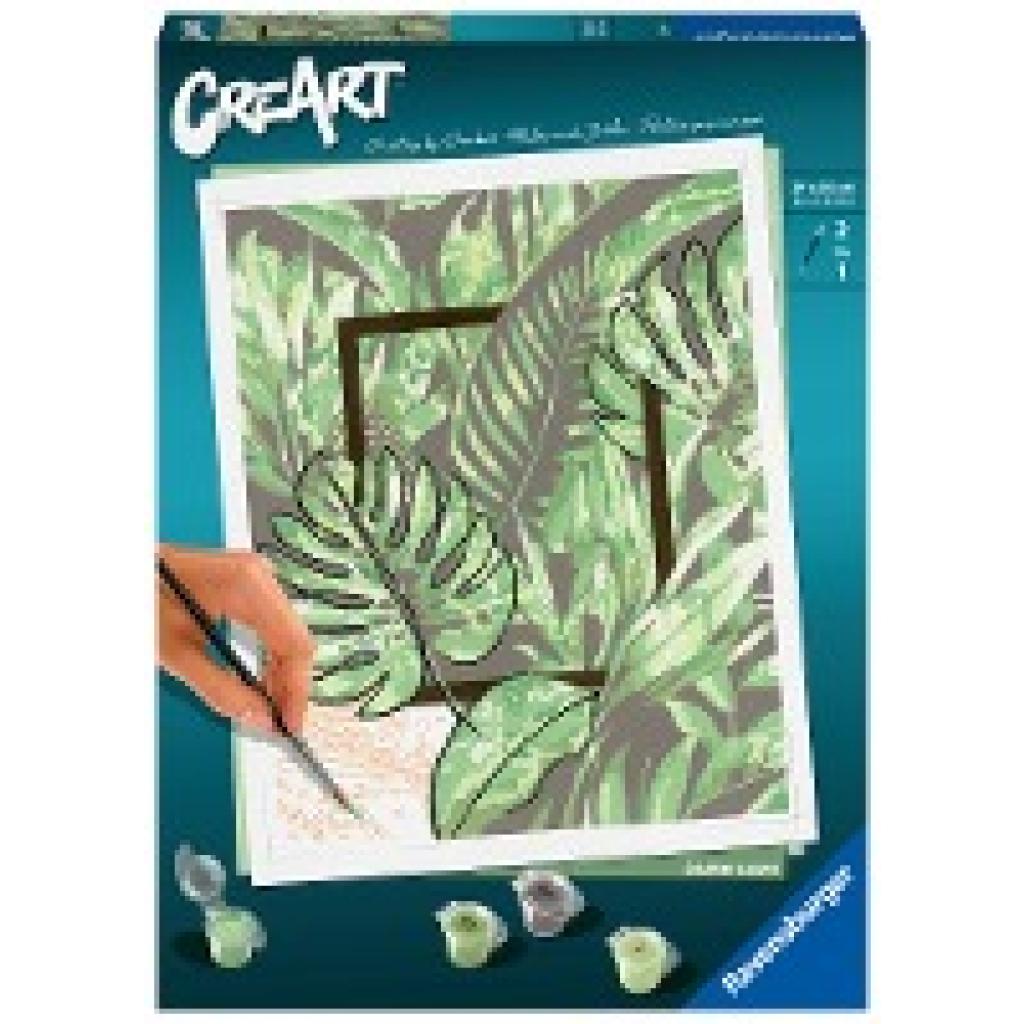 4005556202720 - Malen nach Zahlen RAVENSBURGER CreArt Calming Leaves Malvorlagen bunt Kinder Malen Zubehör Made in Europe FSC- schützt Wald - weltweit 4005556202720 - Malen nach Zahlen RAVENSBURGER CreArt Calming Leaves Malvorlagen bunt Kinder Malen Zubehör Made in Europe FSC- schützt Wald - weltweit