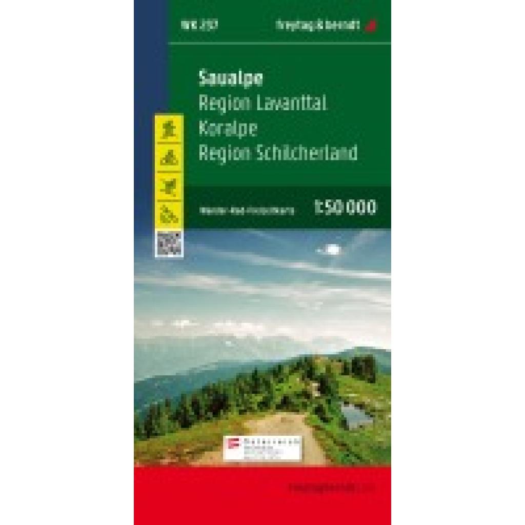 Saualpe - Lavanttal - Koralpe - Region Schilcherheimat 1 : 50 000. WK 237