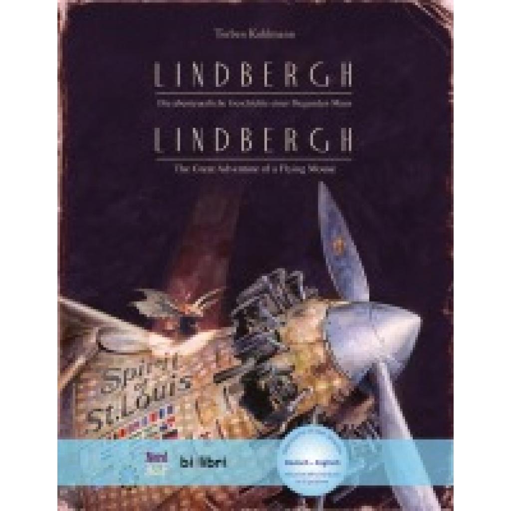 9783196695984 - Kuhlmann Torben Lindbergh Kinderbuch Deutsch-Englisch mit MP3-Hörbuch zum Herunterladen