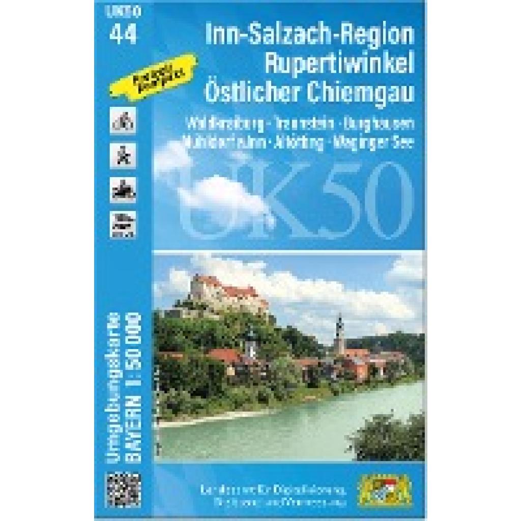 UK50-44 Inn-Salzach-Region, Rupertiwinkel, Östlicher Chiemgau