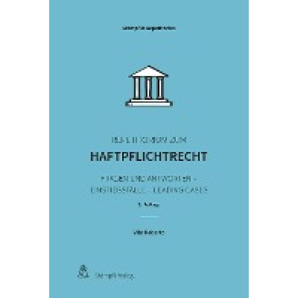 Roberto, Vito: Repetitorium zum Haftpflichtrecht