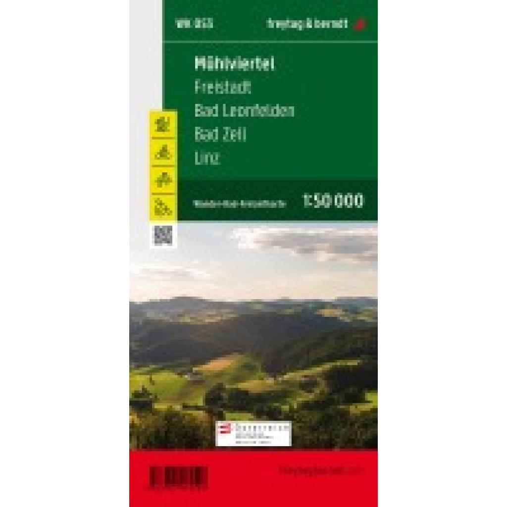 Mühlviertel - Freistadt - Bad Leonfelden - Bad Zell - Linz 1 : 50.000