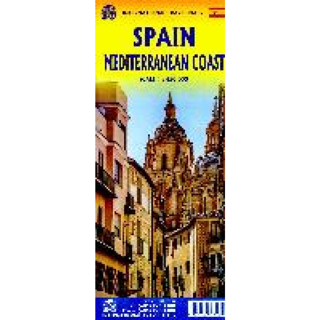 Spain Mediterian Coast 1:650 000