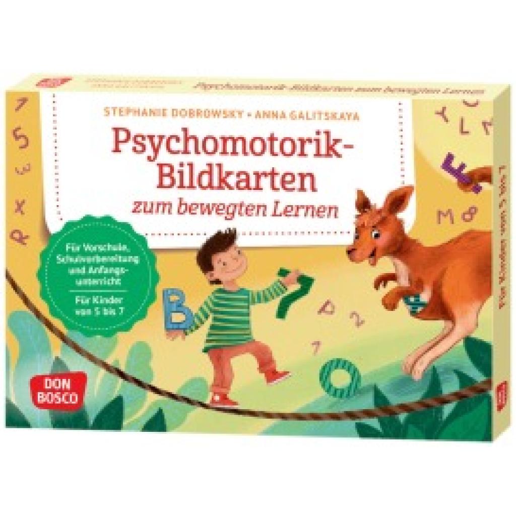 4260694922293 - Dobrowsky Stephanie Psychomotorik-Bildkarten zum bewegten Lernen 4260694922293 - Dobrowsky Stephanie Psychomotorik-Bildkarten zum bewegten Lernen