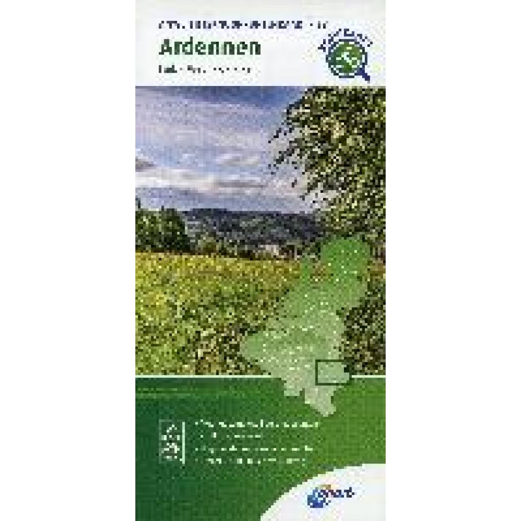 Ardennen (Luik / Verviers / Spa) 1:100 000