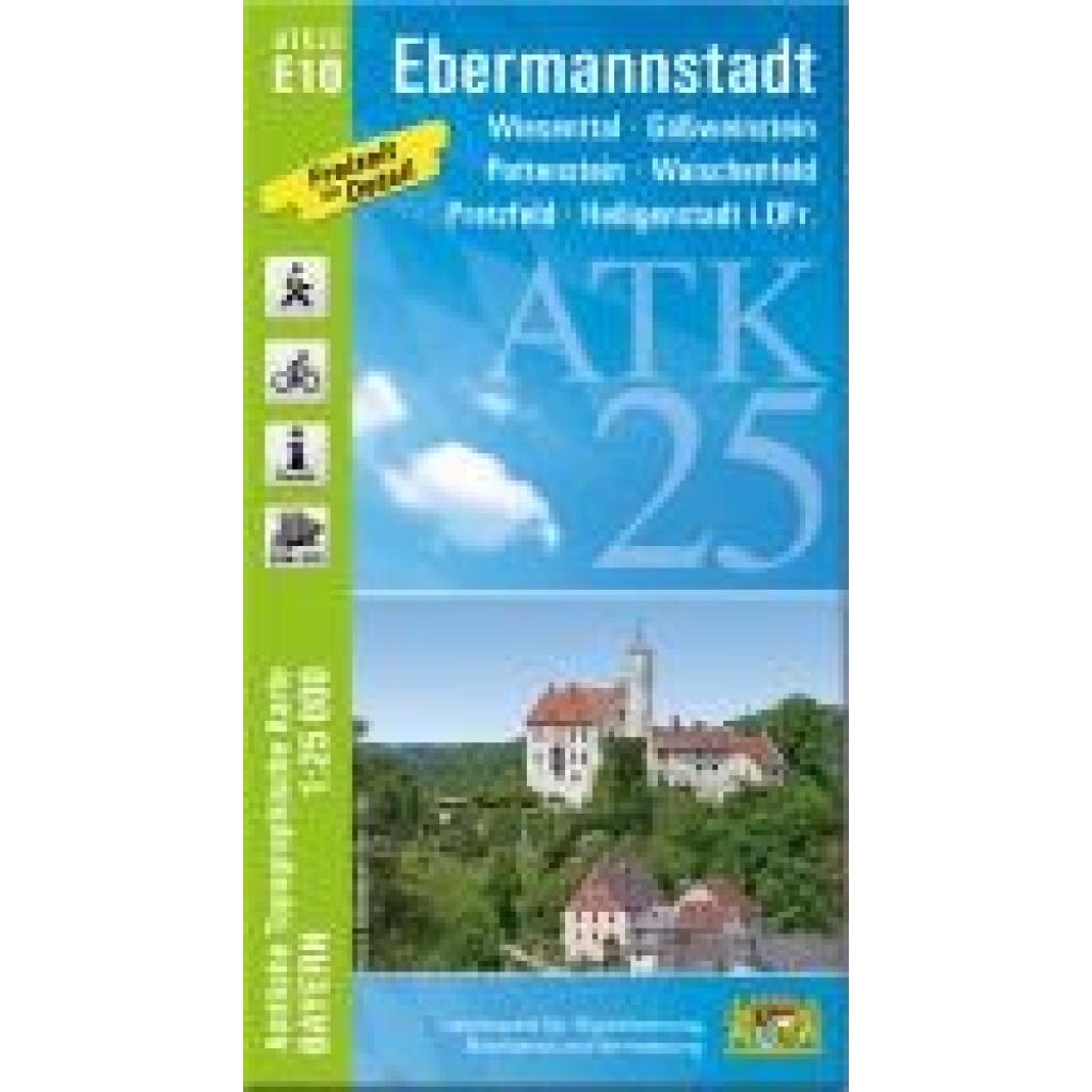 ATK25-E10 Ebermannstadt (Amtliche Topographische Karte 1:25000)