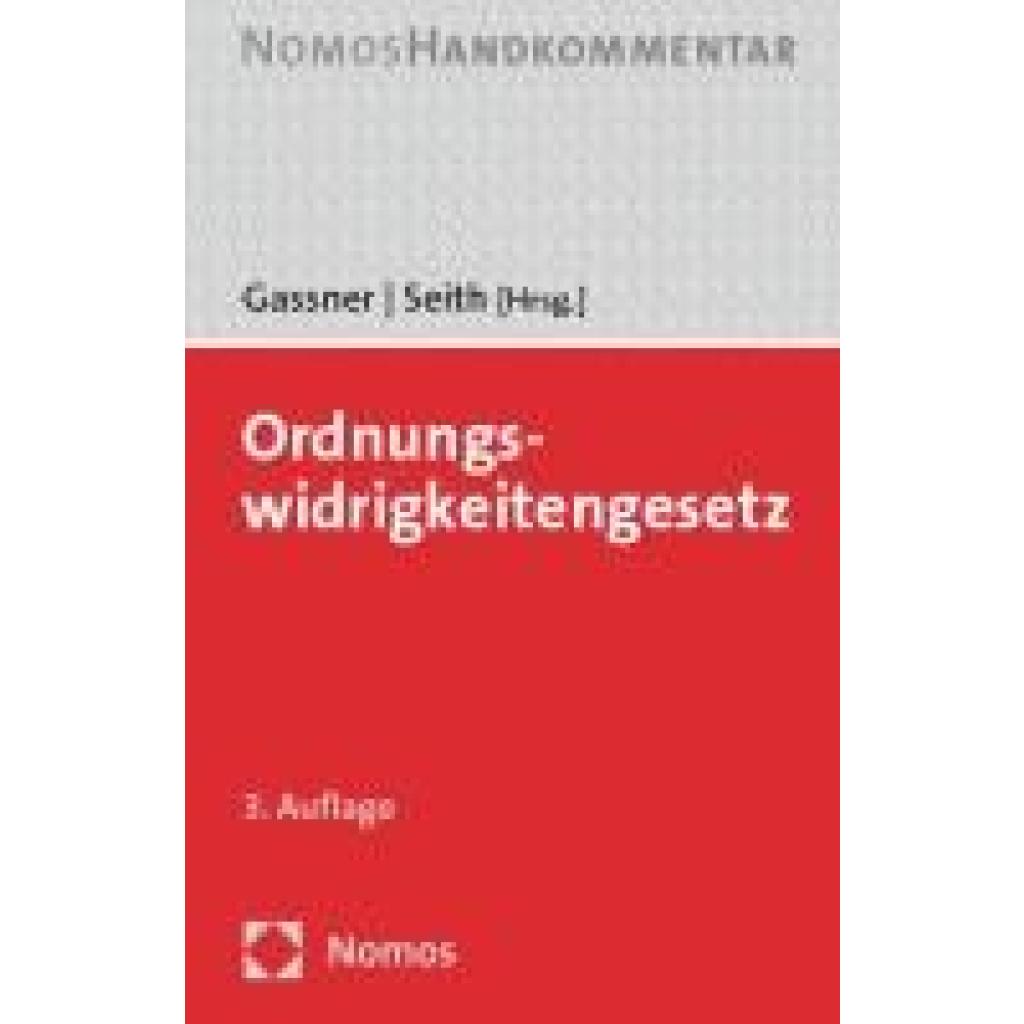 9783756007967 - Ordnungswidrigkeitengesetz 9783756007967 - Ordnungswidrigkeitengesetz