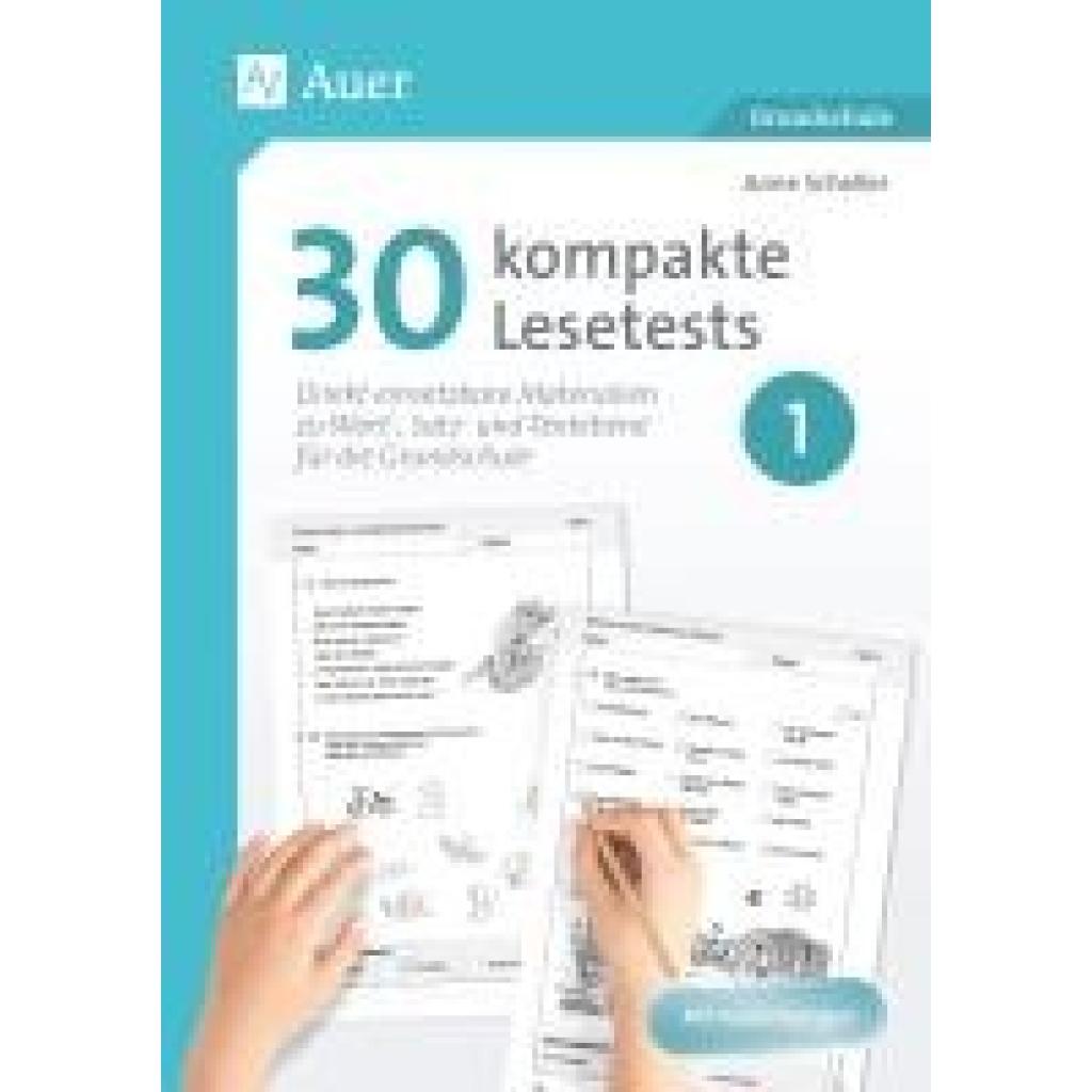 9783403088363 - Scheller Anne 30 kompakte Lesetests für Klasse 1 9783403088363 - Scheller Anne 30 kompakte Lesetests für Klasse 1