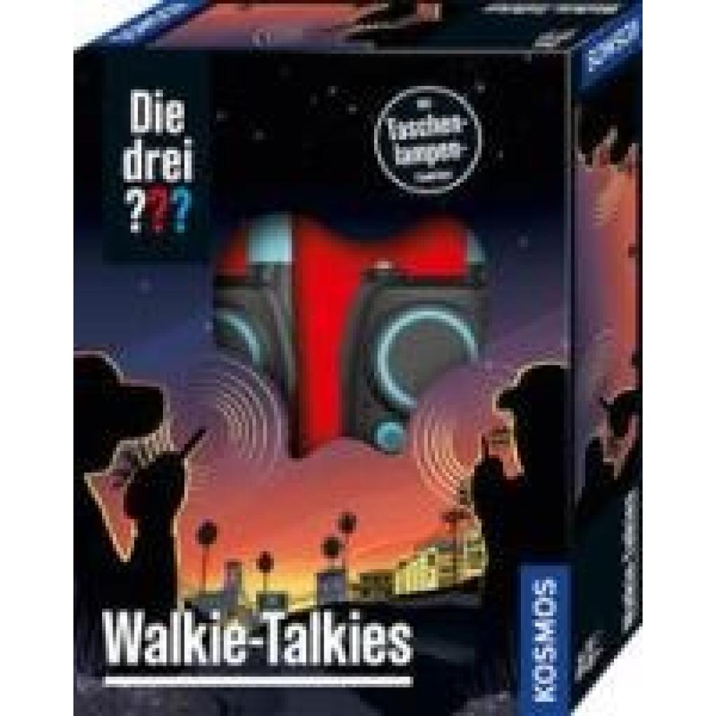 4002051632229 - Franckh-kosmos Verlags-gmbh&cokg - kosmos Die drei Walkie-Talkies Funkgeräte Funkgerät Detektiv Ausrüstung Spielzeug Kinder 3 km Reichweite
