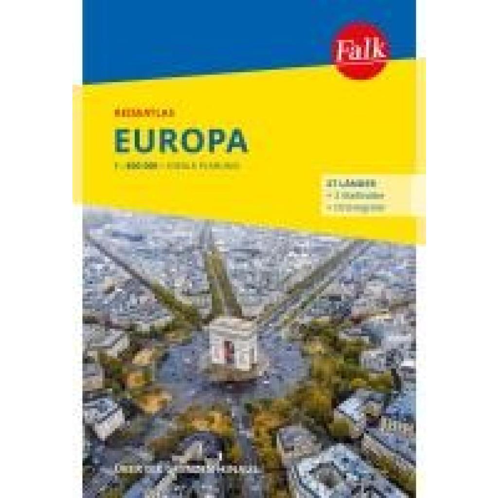 Falk Reiseatlas Europa 1:800.000