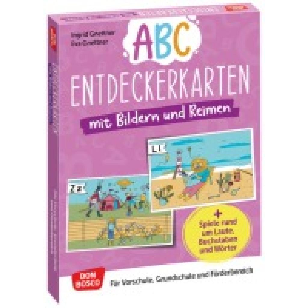 4260694921715 - Abc-Entdeckerkarten mit Bildern und Reimen - Ingrid Gnettner Box