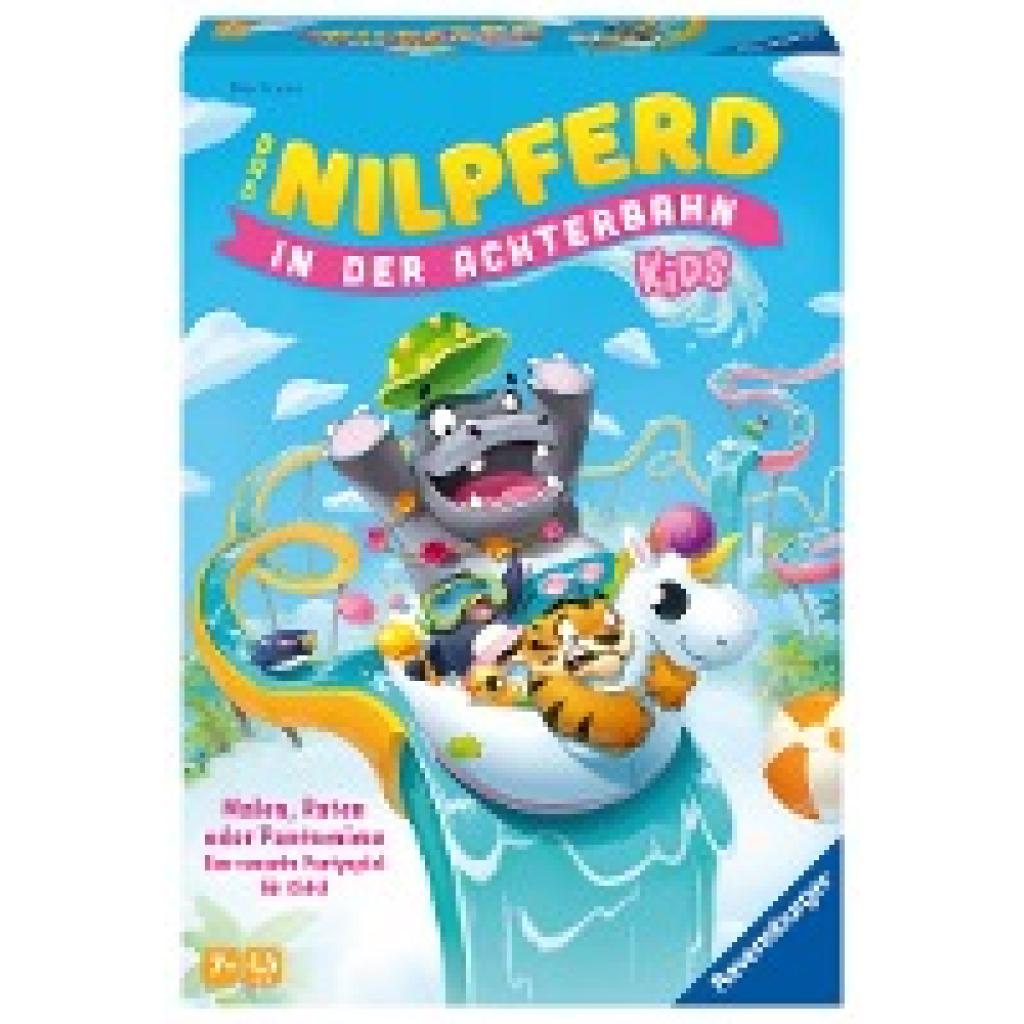 4005556223619 - Kaes Bertram Ravensburger 22361 - Das Nilpferd in der Achterbahn Kids - Gesellschaftsspiel für Kinder und Familien ab 7 Jahren für 3-6 Spieler - Partyspiel 4005556223619 - Kaes Bertram Ravensburger 22361 - Das Nilpferd in der Achterbahn Kids - Gesellschaftsspiel für Kinder und Familien ab 7 Jahren für 3-6 Spieler - Partyspiel