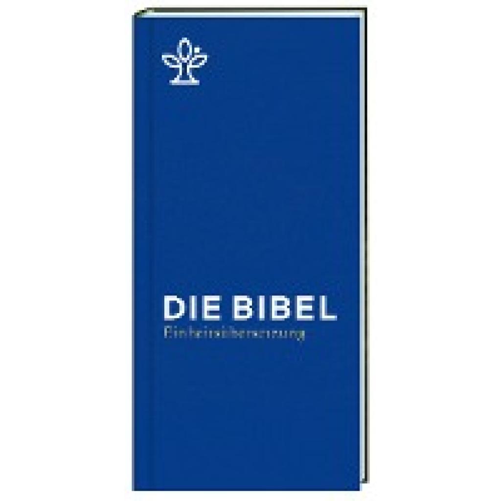 9783460440180 - Die Bibel Einheitsübersetzung Taschenausgabe mit Reißverschluss - blau Gebunden