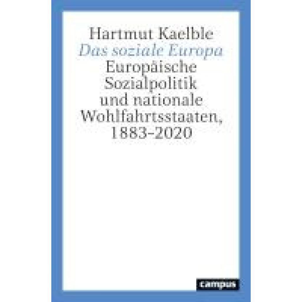 9783593519401 - Kaelble Hartmut Das soziale Europa