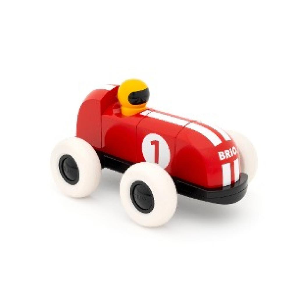 BRIO - 30435 Rennwagen aus magnetischen Bausteinen | Spielzeugauto für Kinder ab 12 Monaten