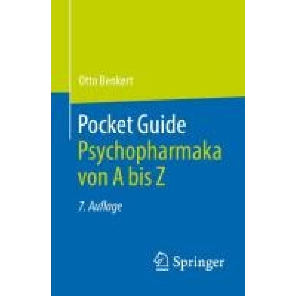 9783662692608 - Benkert Otto Pocket Guide Psychopharmaka von A bis Z