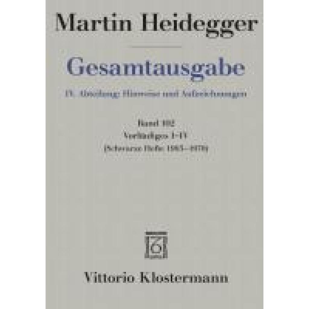 9783465026877 - Vorläufiges I-IV - Martin Heidegger Kartoniert (TB) 9783465026877 - Vorläufiges I-IV - Martin Heidegger Kartoniert (TB)