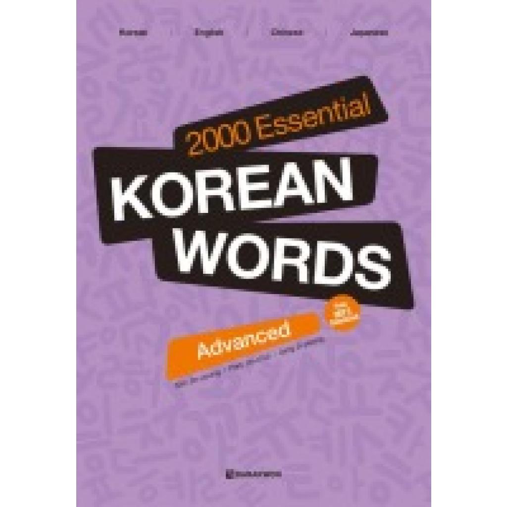 9788927733324 - Min Jin-young 2000 Essential Korean Words Advanced 9788927733324 - Min Jin-young 2000 Essential Korean Words Advanced