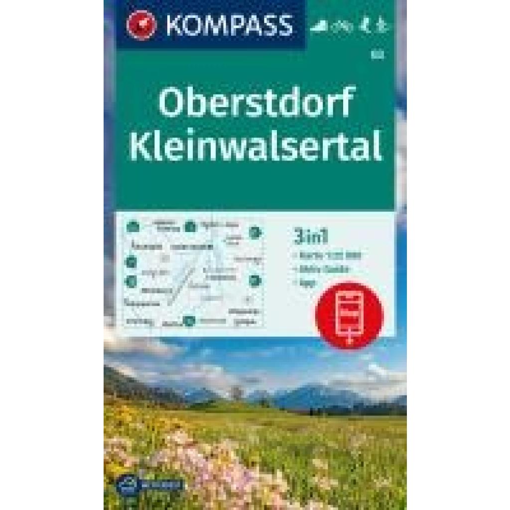 9783991542261 - KOMPASS Wanderkarte 03 Oberstdorf Kleinwalsertal 125000 9783991542261 - KOMPASS Wanderkarte 03 Oberstdorf Kleinwalsertal 125000