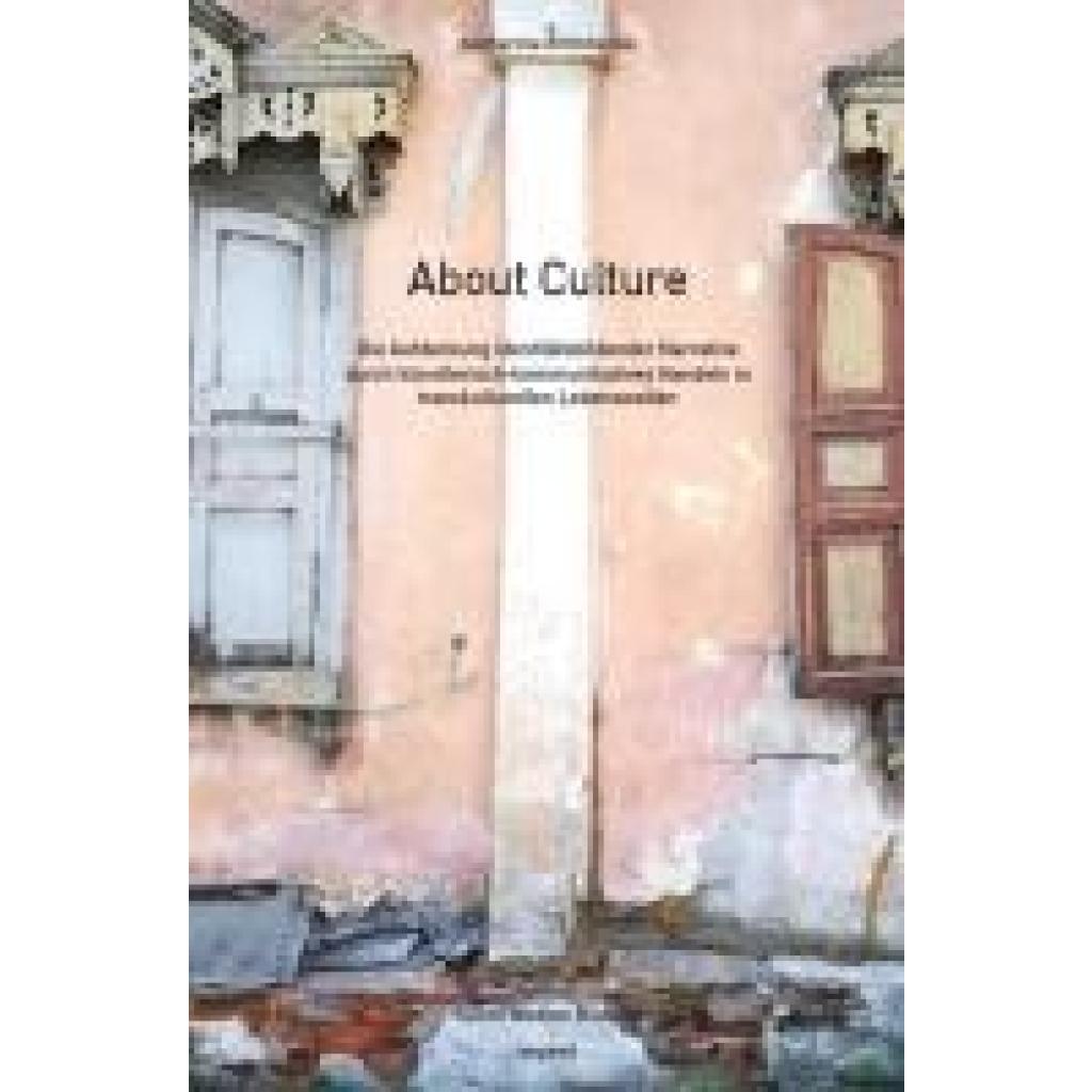 9783968481487 - Brönnecke Katharina About Culture 9783968481487 - Brönnecke Katharina About Culture
