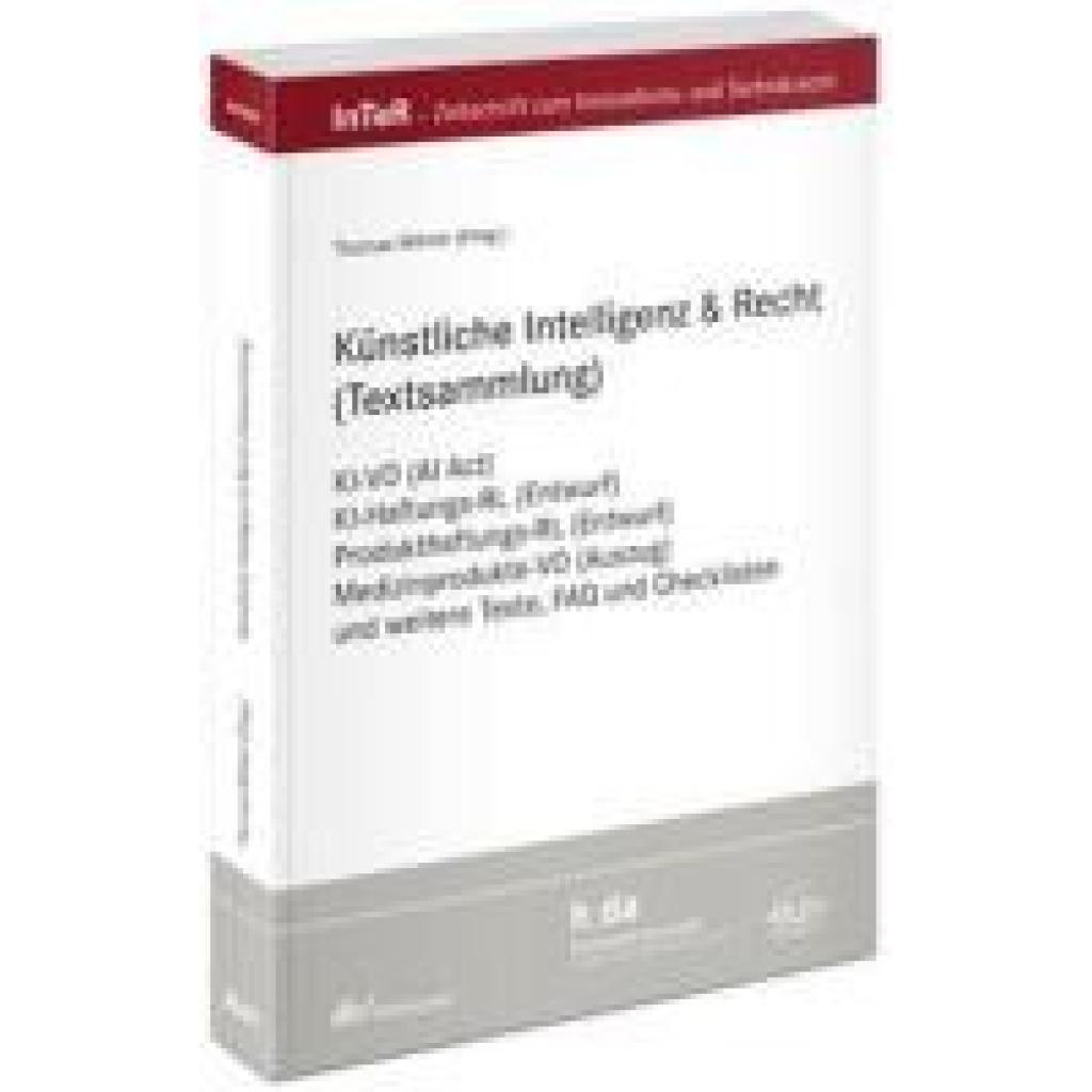 9783800519361 - Künstliche Intelligenz & Recht (Textsammlung)