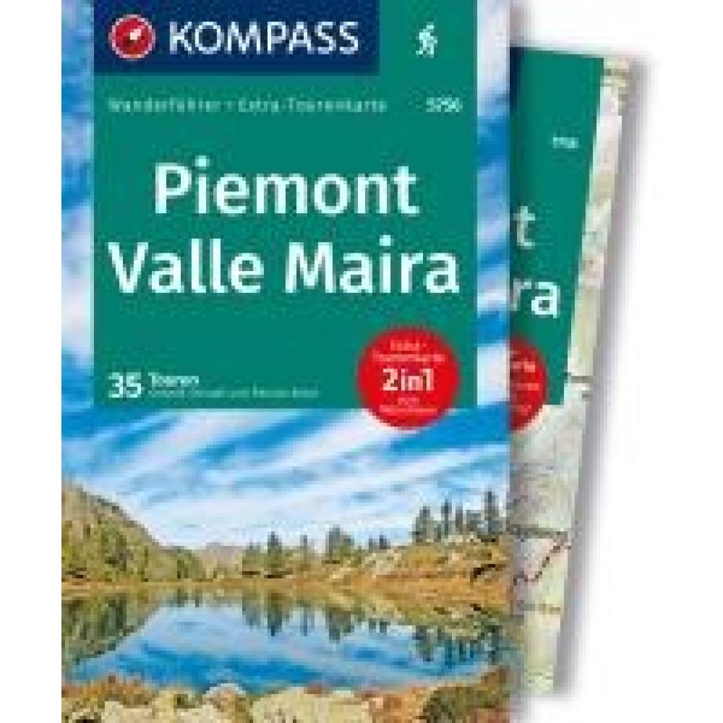 9783991542407 - Stimpfl Oswald KOMPASS Wanderführer Piemont Valle Maira 35 Touren mit Extra-Tourenkarte