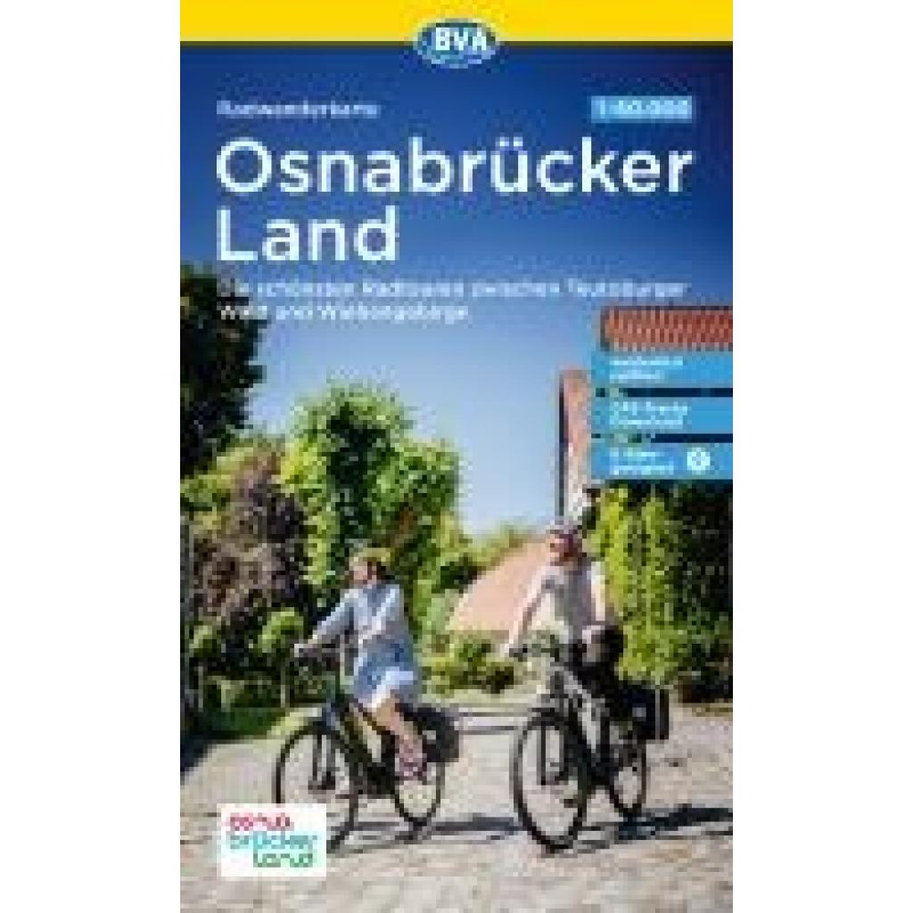 9783969902394 - Radwanderkarte BVA Radwandern im Osnabrücker Land 160000 reiß- und wetterfest GPS-Tracks Download